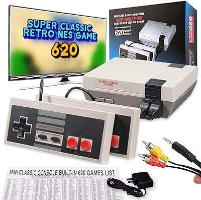 Easy99 mini console de jeu rétro 620 jeux classiques nes intégrés avec 2. Besoin de produits à petit prix ? Faites confiance à DIAYTAR COTE D'IVOIRE, la boutique en ligne idéale pour réaliser des économies sur tous vos achats. Parcourez notre catalogue de produits discount, de la maison à l'électroménager, en passant par l'informatique et la mode. Ne vous privez pas et profitez des meilleurs prix du marché en faisant vos emplettes chez nous !