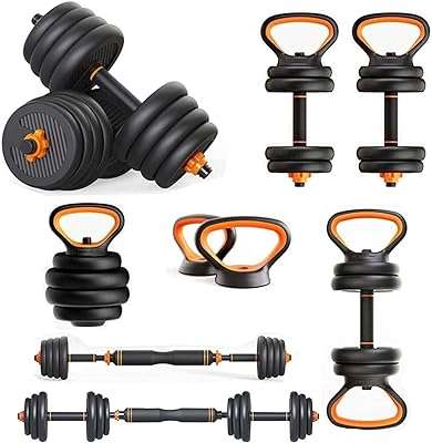 Ensemble d'haltères réglables poids polyvalents ensemble de kettlebells et d'haltères support. DIAYTAR COTE D'IVOIRE, la référence des bonnes affaires en ligne ! Explorez notre boutique et découvrez une sélection variée de produits, de la maison à l'informatique en passant par la mode et les gadgets. Profitez de nos prix compétitifs et achetez en toute confiance. Faites de DIAYTAR COTE D'IVOIRE  votre allié shopping, vous ne le regretterez pas.