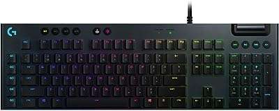 Clavier de jeu mécanique logitech g keyboard 815 lightsync rgb  . DIAYTAR COTE D'IVOIRE, votre boutique en ligne discount pour toutes vos nécessités. Faites des économies sur vos achats de meubles de maison, d'équipements électroniques, de gadgets et bien plus encore. Profitez de nos prix attractifs sans jamais compromettre la qualité.