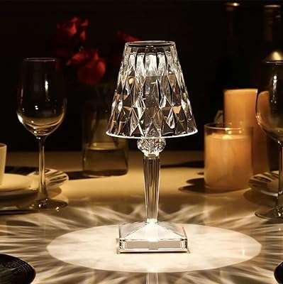 Lampe de table led en cristal acrylique winbo 10" diamant au design. Découvrez DIAYTAR COTE D'IVOIRE  - votre guichet unique pour des achats discount en ligne. Que vous recherchiez des produits électroménagers, des gadgets high-tech ou des vêtements tendance, notre boutique généraliste propose une large gamme d'articles à prix réduits pour tous les budgets. Ne manquez pas les bonnes affaires chez DIAYTAR COTE D'IVOIRE  !