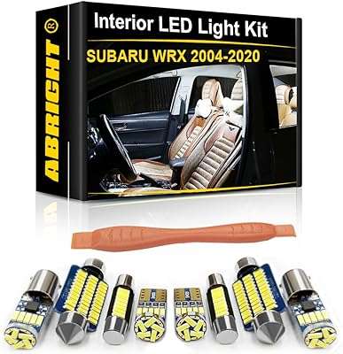 Kit d'éclairage intérieur à led blanc ultra brillant abright 6000k pour subaru. Choisissez DIAYTAR COTE D'IVOIRE  pour vos achats discount en ligne. Parcourez notre sélection étendue comprenant des produits pour tous les besoins, que ce soit pour la maison, l'électroménager, l'informatique, la mode ou les gadgets. Profitez de notre politique de prix bas et économisez tout en trouvant des articles de qualité.