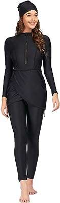 Maillots de bain modestes islamiques pour femmes manches longues burkini conservateur. DIAYTAR COTE D'IVOIRE  est votre destination en ligne pour des offres incroyables. Parcourez notre collection variée de produits discount, comprenant des articles pour la maison, l'électroménager, l'informatique, la mode et les gadgets, et découvrez des prix imbattables qui correspondent à toutes les bourses.