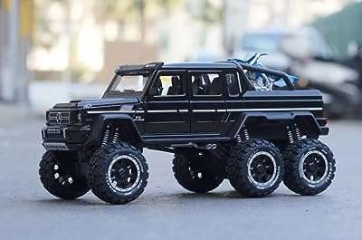Mercedes 6x6 g63 amg voiture jouet moulée sous pression à l'échelle 1:24 en alliage. Faites des économies sur tous vos achats chez DIAYTAR COTE D'IVOIRE . Notre boutique en ligne vous propose un large choix de produits discount, allant des indispensables pour la maison aux articles high-tech et aux accessoires de mode. Ne manquez pas nos offres exceptionnelles pour acheter intelligemment et à petits prix !