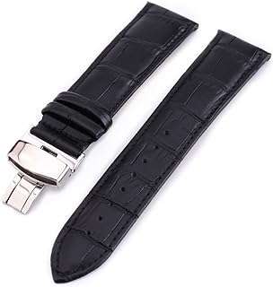 Bande de remplacement himoblo bracelet de montre en cuir 22 mm avec fermoir pour bracelet. DIAYTAR COTE D'IVOIRE  vous offre un large choix de produits discount, allant des appareils électroménagers dernier cri aux vêtements à la mode en passant par les gadgets les plus innovants. Faites vos achats en ligne en toute simplicité et bénéficiez de prix avantageux pour équiper votre maison avec style, sans vous ruiner.
