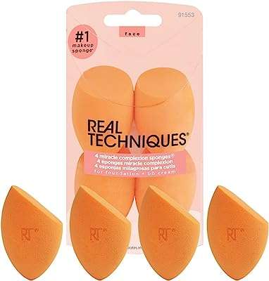 Éponge de maquillage miracle complexion real techniques (pack de 4) orange. DIAYTAR COTE D'IVOIRE  est l'adresse incontournable pour tous ceux qui cherchent des produits discount en ligne. Parcourez notre site et trouvez des offres imbattables sur une grande variété de produits, des articles pour la maison aux produits high-tech en passant par les dernières tendances mode et les gadgets les plus recherchés.