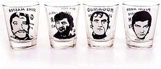 Mug à shot méchants de bollywood | ensemble de 4 tasses verres tequila ou vodka. DIAYTAR COTE D'IVOIRE vous offre un large choix de produits discount, allant des appareils électroménagers dernier cri aux vêtements à la mode en passant par les gadgets les plus innovants. Faites vos achats en ligne en toute simplicité et bénéficiez de prix avantageux pour équiper votre maison avec style, sans vous ruiner.