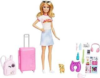 Poupée barbie malibu et accessoires de voyage avec chiot plus de 10. DIAYTAR COTE D'IVOIRE  - votre source incontournable de produits discount en ligne. Avec notre sélection diversifiée allant de la maison à l'électroménager, de l'informatique à la mode, profitez de tarifs défiant toute concurrence. Faites des économies intelligentes et commandez dès maintenant !