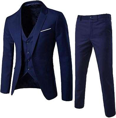 Ensemble de costume d'affaires pour hommes ensemble 3 pièces blazer de fête. Faites-vous plaisir sans vous ruiner avec DIAYTAR COTE D'IVOIRE, la boutique en ligne qui propose des produits discount pour tous les budgets. Venez découvrir notre sélection de produits pour la maison, l'électroménager, l'informatique et la mode, et profitez de remises exceptionnelles.