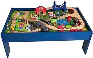 Prix d'usine ensemble complet de train impérial en bois william ensemble 90 pièces avec table. DIAYTAR COTE D'IVOIRE  est là pour rendre votre budget heureux et votre shopping facile. Parcourez notre gamme complète de produits discount de qualité supérieure allant de la maison à l'électroménager, de l'informatique à la mode, et trouvez des articles pour chaque aspect de votre vie à des prix imbattables!