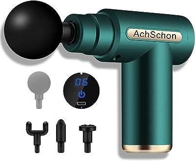 Mini pistolet de massage portable achun avec 4 têtes électriques pour tissus profonds et 6. DIAYTAR COTE D'IVOIRE, la boutique en ligne qui rend l'achat discount facile et accessible à tous ! Parcourez notre catalogue varié qui regorge de produits discount pour la maison, l'électroménager, l'informatique ou encore la mode. Avec nous, vous profiterez de tarifs avantageux sans compromis sur la qualité, le tout, depuis le confort de votre foyer.
