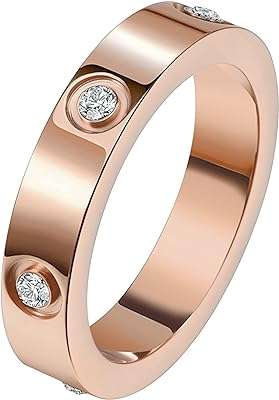 Bague d'amour plaquée or 18 carats bague de mariage classique avec promesse d'amitié pour femmes. DIAYTAR COTE D'IVOIRE, le paradis du shopping en ligne à prix discount ! Naviguez à travers notre large gamme de produits discount soigneusement sélectionnés pour votre maison, votre cuisine, votre dressing et bien plus encore. Faites de bonnes affaires et offrez-vous les dernières tendances à petits prix, tout en restant à l'affût des nouveautés.
