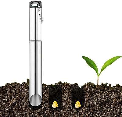 Goodrn pot de semoir en acier inoxydable outil de plantation de jardinage planteur. DIAYTAR COTE D'IVOIRE  - optimisez votre budget sans sacrifier la qualité ! Découvrez notre sélection discount allant des articles de mode aux équipements électroménagers, pour des économies garanties.