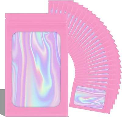 100 pièces sacs mylar anti odeur 3d d'emballage en aluminium ziplock pour le stockage des aliments. À la recherche de bonnes affaires ? DIAYTAR COTE D'IVOIRE  vous offre une large gamme de produits discount pour la maison, l'électroménager, l'informatique, la mode et les gadgets. Profitez de prix imbattables sans sacrifier la qualité !