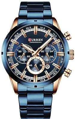 Anself curren 8355m montre à quartz pour homme bracelet en acier inoxydable multifonction la mode. DIAYTAR COTE D'IVOIRE  - Votre guichet unique pour des achats discount en ligne. Découvrez notre catalogue diversifié regorgeant de produits pour la maison, l'électroménager, l'informatique, la mode et les gadgets, le tout à des prix avantageux. Naviguez facilement sur notre site convivial et trouvez les meilleures offres pour vos besoins du quotidien.