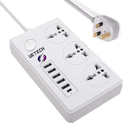 Rallonge de prise de courant u tech qc 3.0 avec 6 ports usb. Faites des économies sans sacrifier la qualité avec DIAYTAR COTE D'IVOIRE . Parcourez notre assortiment exceptionnel comprenant des appareils électroménagers dernier cri, des articles de décoration pour votre maison, des gadgets high-tech incontournables et des vêtements à la pointe de la mode, le tout à des prix défiant toute concurrence.