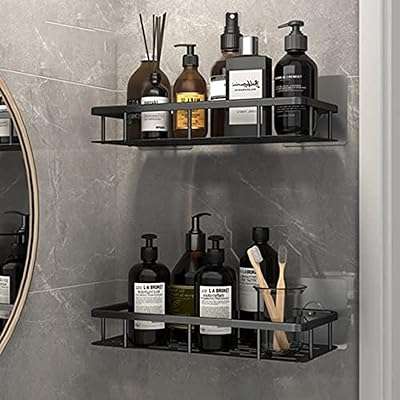 Étagères de salle de bain murales sans perçage étagère d'angle shampoing douche. DIAYTAR COTE D'IVOIRE, votre source incontournable de bonnes affaires en ligne ! Parcourez notre catalogue diversifié comprenant des produits discount, allant des éléments de décoration d'intérieur à l'électroménager, en passant par l'informatique, la mode et les gadgets abordables.