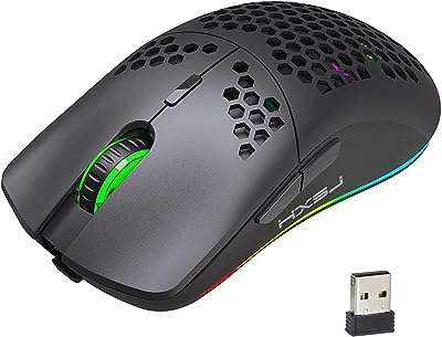 Souris de jeu sans fil hxsj t66 rgb éclairage rvb 24 g avec conception. Découvrez DIAYTAR COTE D'IVOIRE, la boutique en ligne ultime pour des achats malins. Parcourez notre catalogue où vous trouverez une grande variété de produits discount pour la maison, l'électroménager, l'informatique ainsi que les dernières tendances mode et les gadgets les plus en vogue.