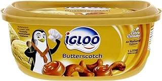 Crème glacée au caramel au beurre igloo 1ltr. Ne dépensez pas plus que nécessaire - choisissez DIAYTAR COTE D'IVOIRE  pour vos achats en ligne. Parcourez notre vaste sélection d'articles discount, allant des produits pour la maison à l'électroménager, en passant par l'informatique, la mode et les gadgets, et profitez de remises exceptionnelles. Avec des prix aussi attractifs, vous pourrez économiser tout en vous offrant des produits de qualité.