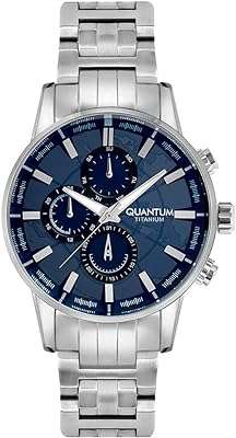 Montre chronographe quantum ttg918.090 pour homme cadran bleu argent bracelet. Ne payez pas plus cher pour les mêmes produits ailleurs ! DIAYTAR COTE D'IVOIRE  propose une large gamme de produits de qualité à des prix discount. Trouvez tout ce dont vous avez besoin, des appareils ménagers aux gadgets dernier cri, et économisez de l'argent sans compromettre la qualité.