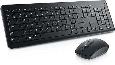 Ensemble clavier et souris sans fil dell km3322w (arabe anglais) noir 45. Avec DIAYTAR COTE D'IVOIRE, vous pouvez profiter de produits discount de qualité supérieure sans compromettre votre budget. Notre boutique en ligne propose une vaste sélection d'articles, allant des essentiels pour la maison aux gadgets dernier cri, tous proposés à des prix compétitifs pour vous offrir un véritable rapport qualité-prix.