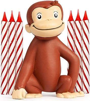 Décorations de gâteaux et bougies curious george rouge et blanc 7. Ne cherchez plus, DIAYTAR COTE D'IVOIRE  est la boutique en ligne qu'il vous faut ! Explorez notre large assortiment de produits discount allant des articles pour la maison à l'électroménager, en passant par l'informatique, la mode et les gadgets. Profitez de notre plateforme conviviale pour trouver les meilleures affaires et économiser sans effort.