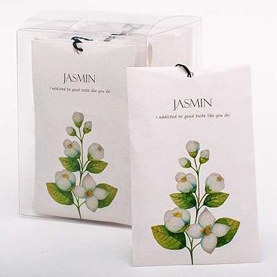 Sachet de jasmin 1 boîte 12 pièces sachet de fleurs de jasmin séchées désodorisant de tiroir parfumé pour placard. DIAYTAR COTE D'IVOIRE, votre destination en ligne pour des produits discount de première qualité. Découvrez notre sélection variée et abordable, allant de la maison à l'électroménager, de l'informatique à la mode et aux gadgets, et réalisez des économies substantielles. Peu importe vos besoins, nous avons tout ce qu'il vous faut à des prix compétitifs. Ne manquez pas nos offres spéciales et profitez d'un shopping en ligne facile et économique.