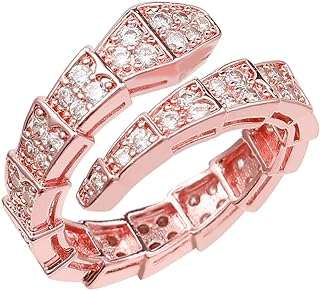 Bague serpent hovar pour hommes femmes ouverture réglable en zircone cubique. Vous cherchez des produits discount sans compromis sur la qualité ? DIAYTAR COTE D'IVOIRE  répond à vos attentes en offrant une large gamme d'articles pour tous les besoins, des appareils électroménagers aux gadgets dernier cri. Explorez notre catalogue en ligne et trouvez tout ce dont vous avez besoin à prix cassés.