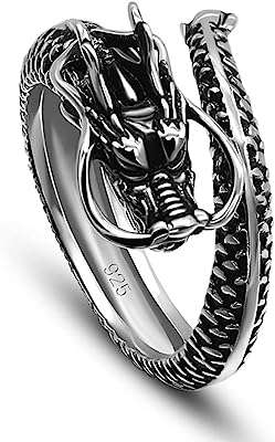 Bague dragon en marcassite pour homme argent sterling 925 réglable taille. Achat malin en ligne ? C'est chez DIAYTAR COTE D'IVOIRE  ! Parcourez notre boutique en ligne généraliste et trouvez tout ce dont vous avez besoin à des prix réduits. Que ce soit pour équiper votre maison, mettre à jour votre garde-robe ou obtenir les derniers gadgets, notre sélection discount saura vous satisfaire sans vous ruiner !