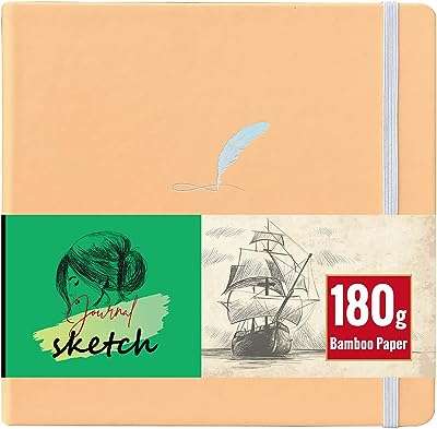 Carnet de croquis carré à couverture rigide 8x8 pouces journal en simili. Ne cherchez pas plus loin pour trouver des produits de qualité à prix réduits. DIAYTAR COTE D'IVOIRE  est votre destination en ligne pour tous vos besoins en produits discount, de la maison à l'électroménager, de l'informatique à la mode. Faites des économies substantielles et trouvez les articles parfaits, adaptés à votre budget.