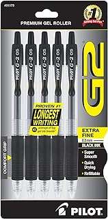 Stylo roller à encre gel rétractable pilot g2 deluxe pointe ultra fine paquet de 5. Ne payez pas plus cher pour vos achats ! DIAYTAR COTE D'IVOIRE  propose une sélection de produits discount pour tous les budgets, allant de la maison à l'électroménager en passant par l'informatique, la mode et les gadgets. Faites des économies sans compromis sur la qualité !