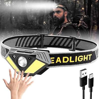 Lampe frontale led à détecteur de mouvement 6 modes avec lumière. Ne cherchez plus ailleurs, DIAYTAR COTE D'IVOIRE  vous offre le meilleur choix de produits discount en ligne. Avec notre assortiment varié et nos prix compétitifs, vous trouverez tout ce dont vous avez besoin pour la maison, l'électronique, l'informatique et la mode. Faites des économies tout en faisant des achats intelligents.