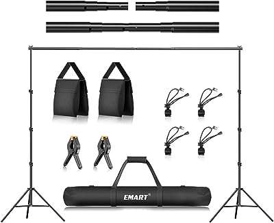 Support de toile de fond photo emart 8x10 pieds support réglable en mousseline pour système. Ne cherchez plus ailleurs, DIAYTAR COTE D'IVOIRE  offre une large gamme de produits discount en ligne. Faites des affaires exceptionnelles dans tous les domaines, qu'il s'agisse de l'informatique, de la maison ou de la mode. Avec notre sélection variée et notre engagement envers les prix bas, vous êtes sûr de trouver ce que vous recherchez.