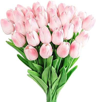 20 pièces de tulipes artificielles au toucher réel artificielles bouquet d'arrangement de fleurs en pu. Découvrez DIAYTAR COTE D'IVOIRE, où vous trouverez une sélection incomparable de produits discount. De la cuisine à la mode en passant par les gadgets high-tech, notre boutique en ligne vous offre la possibilité d'économiser tout en profitant de produits de qualité pour tous les aspects de votre vie.
