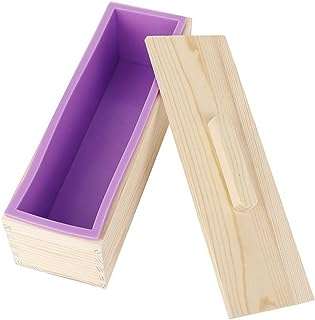 Moule à savon rectangulaire en bois avec couvercle en silicone outil fait. DIAYTAR COTE D'IVOIRE  vous offre toutes les bonnes affaires sur un seul site. Découvrez notre sélection de produits discount pour la maison, l'électroménager, l'informatique et la mode. Bénéficiez de nos prix imbattables et trouvez les articles de qualité que vous recherchez, sans vous ruiner !