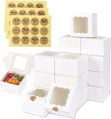 Boîtes de boulangerie blanches sweet seven avec fenêtre boîtes en carton blanc parfaites. Faites des économies sans renoncer à vos envies chez DIAYTAR COTE D'IVOIRE, la boutique en ligne incontournable pour trouver des produits discount. Explorez notre sélection dédiée à la maison, l'électroménager, l'informatique, la mode et les gadgets, et profitez de prix réduits sur tous nos articles. Ne laissez pas passer cette occasion de faire de bonnes affaires !