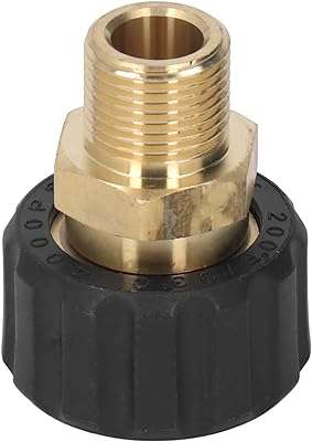 Adaptateur pour nettoyeur haute pression adaptateur pression 5000 psi avec poignée en caoutchouc. DIAYTAR COTE D'IVOIRE, la référence en matière d'équipements de cuisine à prix doux. Découvrez notre sélection de petits et gros électroménagers qui donneront vie à vos recettes préférées sans pour autant vider votre portefeuille. Mettez à jour votre cuisine avec goût et efficacité grâce à nos offres exclusives et ajoutez une touche de modernité à votre chez-vous !