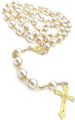 Amoy bester chapelet perles cadeaux catholiques pour femmes collier en or. DIAYTAR COTE D'IVOIRE, votre partenaire en ligne pour tous vos achats discount. Explorez notre catalogue diversifié comprenant des produits de maison, d'électroménager, d'informatique, de mode et de gadgets à des prix défiant toute concurrence. Faites des économies substantielles tout en profitant d'une qualité exceptionnelle grâce à DIAYTAR COTE D'IVOIRE .