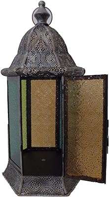 Lampe bougeoir de style arabe classique pour villa décoration intérieure centre. DIAYTAR COTE D'IVOIRE  - votre adresse en ligne pour des achats malins. Profitez de nos prix réduits sur une large gamme de produits, d'une sélection d'articles pour la maison aux dernières tendances de la mode, en passant par les équipements électroniques et les accessoires informatiques. Sans compromis sur la qualité, nous rendons le shopping abordable pour tous.