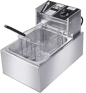 Friteuse électrique delmaoon en acier inoxydable de 6 l avec panier pour frire des frites. Faites des découvertes et des économies chez DIAYTAR COTE D'IVOIRE . Notre boutique en ligne propose une gamme étendue de produits discount, couvrant la maison, l'électroménager, l'informatique, la mode et bien plus encore. Obtenez des produits de qualité à des prix imbattables en quelques clics seulement.