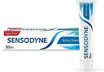 Dentifrice sensodyne extra frais 50 ml. DIAYTAR COTE D'IVOIRE  - votre source incontournable de produits discount en ligne. Avec notre sélection diversifiée allant de la maison à l'électroménager, de l'informatique à la mode, profitez de tarifs défiant toute concurrence. Faites des économies intelligentes et commandez dès maintenant !