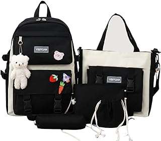 Ensemble de sac à dos pour filles pour l'école
