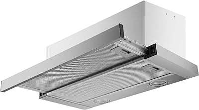 Hotte de cuisine en acier inoxydable ventilateur d'extraction intégré de 600 mm avec lumière. Naviguez dans notre boutique en ligne DIAYTAR COTE D'IVOIRE  pour découvrir une sélection exceptionnelle de produits discount. De l'électroménager aux articles de mode en passant par l'informatique et les gadgets, vous trouverez tout ce dont vous avez besoin pour satisfaire vos envies tout en restant dans votre budget.