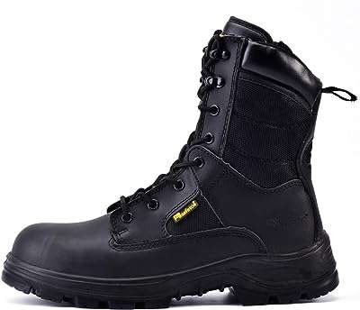 Bottes militaires tactiques légères à fermeture éclair latérale en acier de 8 pouces pour hommes. DIAYTAR COTE D'IVOIRE  - votre solution tout-en-un pour des achats discount en ligne ! Découvrez notre gamme finale de produits, allant des indispensables de la maison aux dernières tendances de la mode et de la technologie. Obtenez les meilleurs prix sur une sélection variée d'articles, vous permettant de réaliser d'énormes économies tout en profitant de produits de qualité. Avec des options de livraison flexibles et une satisfaction garantie, nous faisons de votre expérience d'achat un jeu d'enfant !