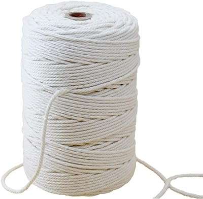 Corde en macramé 3 mm x 200 m en coton naturel 4. Laissez-vous séduire par DIAYTAR COTE D'IVOIRE, votre boutique en ligne qui saura vous offrir des produits de qualité à des prix compétitifs. Que vous recherchiez des équipements pour la maison, des appareils électroménagers, des accessoires informatiques ou des articles de mode tendance, vous trouverez tout cela et bien plus encore dans notre sélection discount.
