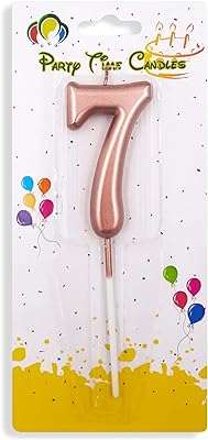 Party time bougies numéro 7 en or rose bougies mates de ́corations. Optez pour des achats malins avec DIAYTAR COTE D'IVOIRE, la boutique en ligne généraliste qui met à votre disposition une pléthore de produits discount. Décorez votre maison, équipez votre cuisine avec des électroménagers modernes, trouvez le dernier ordinateur portable ou mettez à jour votre garde-robe avec nos articles de mode à prix abordables. Découvrez un monde de bonnes affaires, à portée de clic !