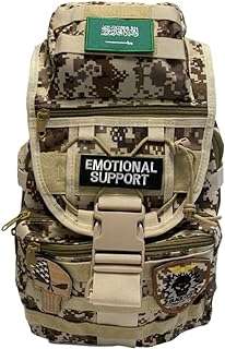 Combinaison de 40 l d'un sac à dos camouflage militaire marron avec écusson. DIAYTAR COTE D'IVOIRE  - La boutique en ligne où qualité et discount se rencontrent. Parcourez notre vaste catalogue et trouvez tout ce dont vous avez besoin, de l'électroménager moderne à la dernière mode tendance. Ne sacrifiez pas votre budget pour obtenir des produits de qualité !