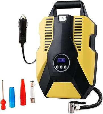 Compresseur d'air portable gonfleur de pneus numérique dc 12v avec lampe. DIAYTAR COTE D'IVOIRE  - Votre source incontournable de produits discount pour la maison, l'électroménager, l'informatique, la mode et les gadgets. Nous sommes fiers de vous offrir une sélection variée à des prix exceptionnels. Parcourez notre boutique en ligne dès maintenant et trouvez les meilleures affaires!