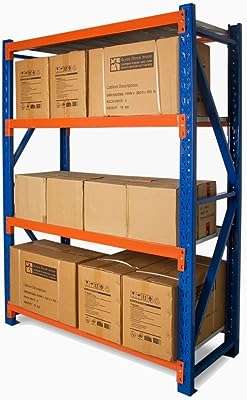 Étagères de rangement en métal pour garage durables à 4 niveaux. DIAYTAR COTE D'IVOIRE  - La référence en ligne pour des achats malins ! Explorez notre catalogue varié incluant des produits discount pour la maison, l'électroménager, l'informatique et la mode. Optez pour la qualité à petit prix et ne manquez pas nos promotions exclusives.