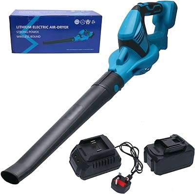 Souffleur de feuilles souffleur de feuilles sans fil 21 v avec batterie et chargeur. DIAYTAR COTE D'IVOIRE  - La boutique en ligne où qualité et discount se rencontrent. Parcourez notre vaste catalogue et trouvez tout ce dont vous avez besoin, de l'électroménager moderne à la dernière mode tendance. Ne sacrifiez pas votre budget pour obtenir des produits de qualité !