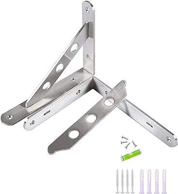 Support triangulaire amovible fixel en acier inoxydable supports muraux robustes pour étagères. Explorez DIAYTAR COTE D'IVOIRE  et économisez gros sur une variété de produits pour la maison, y compris des appareils électroménagers dernier cri, des gadgets innovants et des articles à la mode, à des tarifs imbattables.